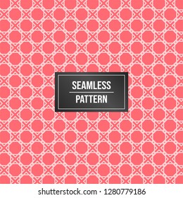 Geometric pattern background. Abstract pattern pink background
