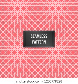 Geometric pattern background. Abstract pattern pink background