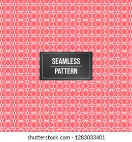 Geometric pattern background. Abstract pattern pink background