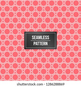 Geometric pattern background. Abstract pattern pink background