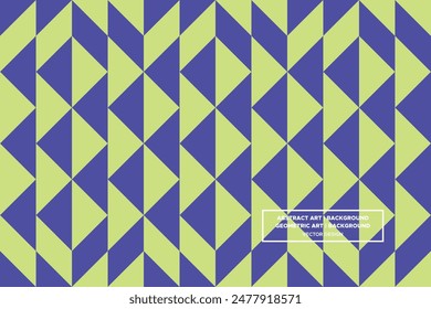 Geometric Pattern | Geometric Background | Abstract Background | Triangles - Green - Use in Website Design, Packaging, Wall Art, Wallpaper, Poster, Banner, Profile, Brochure, Apparel, Textiles 