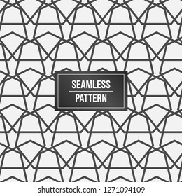 Geometric pattern background. Abstract pattern white background