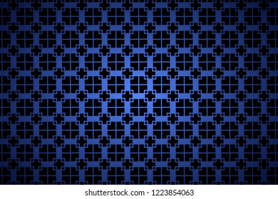 Geometric pattern background. Blue Background