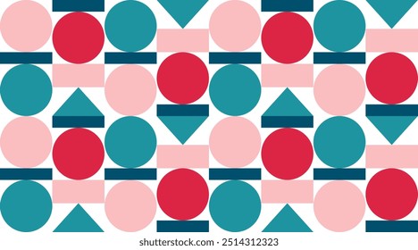 Geometric Pattern Background Clip Arts