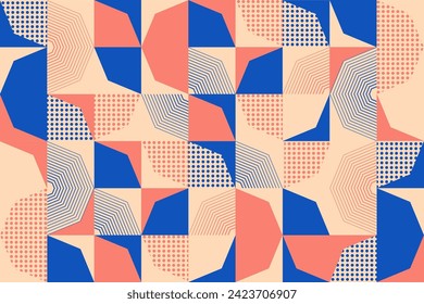 fondo de patrón geométrico. diseño colorido