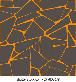 Geometric pattern background crack