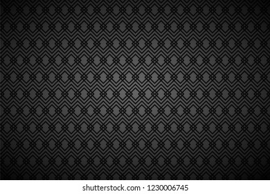 Geometric pattern background. Dark background