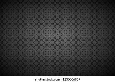 Geometric pattern background. Dark background