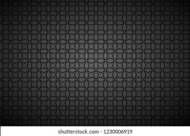 Geometric pattern background. Dark background