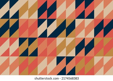 Geometric pattern background design with elegant colors vector eps 10