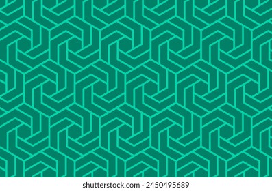 geometric pattern background design graphic, editable stroke