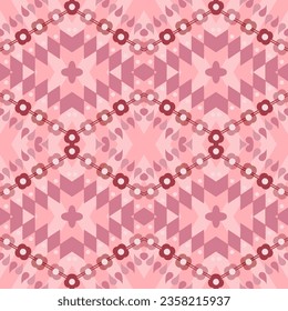 geometric pattern background fabric pattern fashion beautiful pink tones