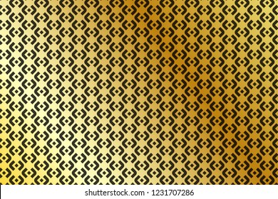 Geometric pattern background. Gold Background