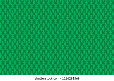 Geometric pattern background. Green Background
