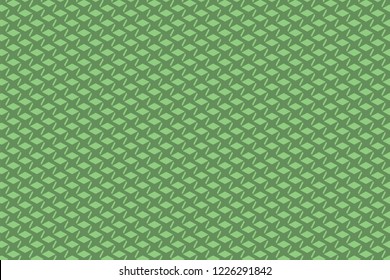 Geometric pattern background. Green Background