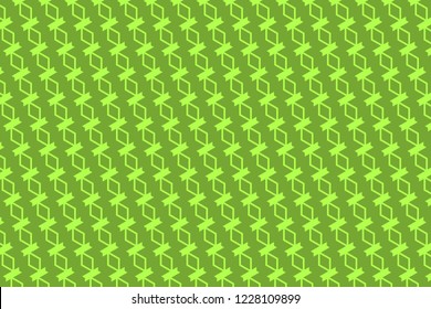 Geometric pattern background. green background