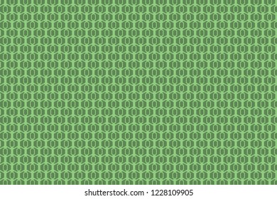 Geometric pattern background. green background