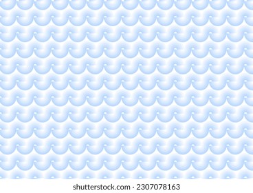 Ilustración de fondo de patrón geométrico. Patrón de curva de gradiente azul.
Ilustración vectorial.