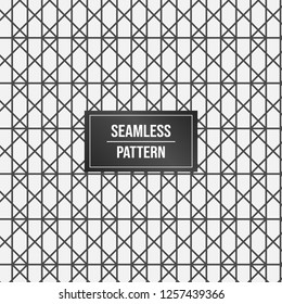 Geometric pattern background. Minimalist Abstract seamless pattern