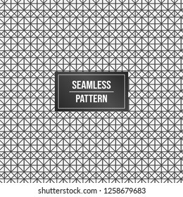Geometric pattern background. Minimalist Abstract seamless pattern