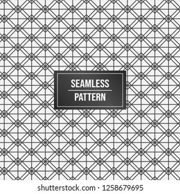 Geometric pattern background. Minimalist Abstract seamless pattern