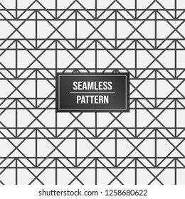 Geometric pattern background. Minimalist Abstract seamless pattern