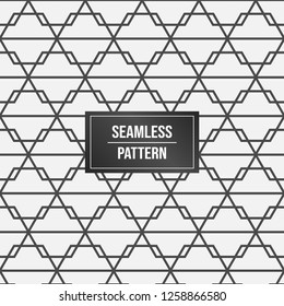 Geometric pattern background. Minimalist Abstract seamless pattern