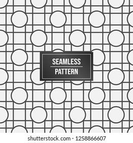 Geometric pattern background. Minimalist Abstract seamless pattern