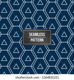 Geometric pattern background. Minimalist abstract seamless pattern