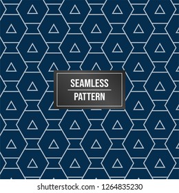 Geometric pattern background. Minimalist abstract seamless pattern
