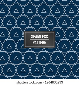 Geometric pattern background. Minimalist abstract seamless pattern