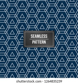 Geometric pattern background. Minimalist abstract seamless pattern