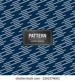 Geometric pattern background. Minimalist and modern blue background