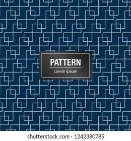 Geometric pattern background. Minimalist and modern blue background