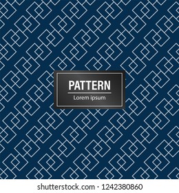 Geometric pattern background. Minimalist and modern blue background