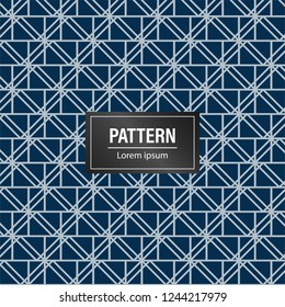 Geometric pattern background. Minimalist and modern blue background