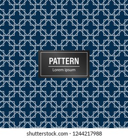Geometric pattern background. Minimalist and modern blue background