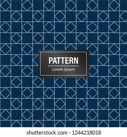 Geometric pattern background. Minimalist and modern blue background