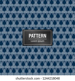 Geometric pattern background. Minimalist and modern blue background