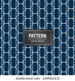 Geometric pattern background. Minimalist and modern blue background