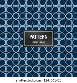 Geometric pattern background. Minimalist and modern blue background