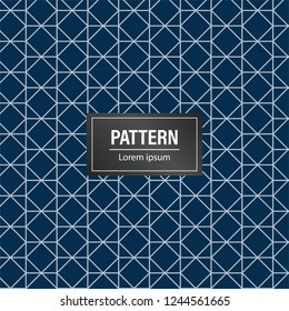 Geometric pattern background. Minimalist and modern blue background