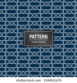 Geometric pattern background. Minimalist and modern blue background