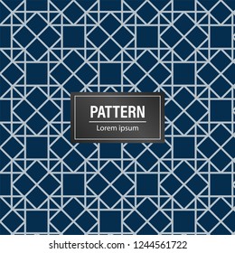 Geometric pattern background. Minimalist and modern blue background