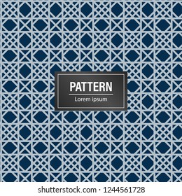 Geometric pattern background. Minimalist and modern blue background
