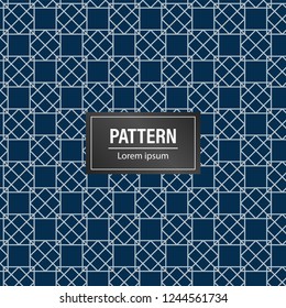Geometric pattern background. Minimalist and modern blue background