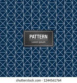 Geometric pattern background. Minimalist and modern blue background