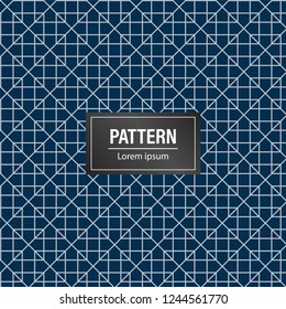 Geometric pattern background. Minimalist and modern blue background