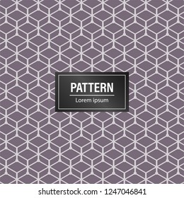 Geometric pattern background. minimalist and modern abstract pattern background