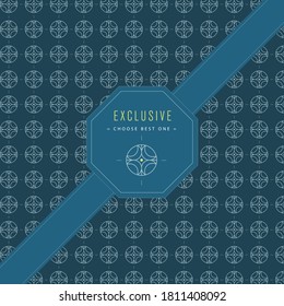 Geometrisches Muster, Hintergrund. Moderner abstrakter Musterhintergrund